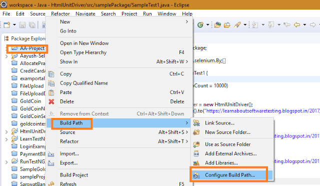 How to setup Apache POI in java – selenium Project.