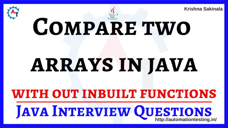 How To Compare Two Arrays In Java Without Built In Functions Selenium - Classic Retina Light Textures | Free Download