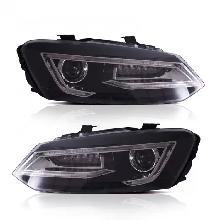 Volkswagen Polo Modified Headlight with Drl and Projector Lamp (Set of 2Pcs.) Volkswagen Polo Modified Headlight with Drl and Projector Lamp (Set of 2Pcs.)