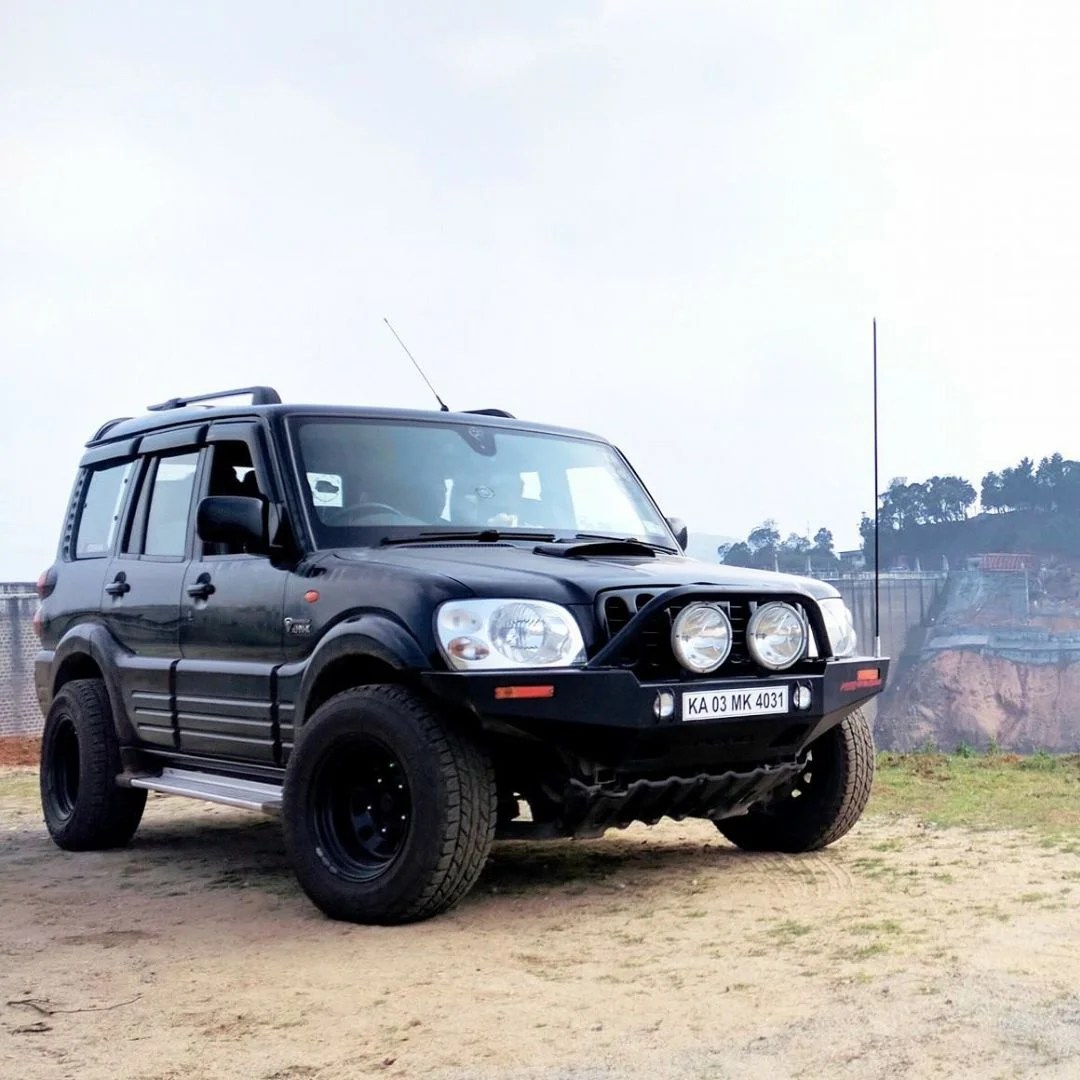 Buy Front Metal Offroading Bumper for Mahindra Scorpio