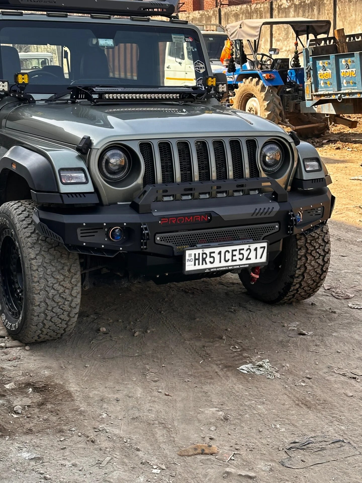 PROMAN Mark-II Bumper Mahindra Thar 2020-24