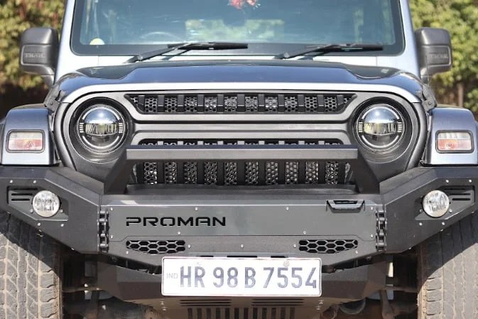 All-New Ten Slot Grill for Mahindra Thar 2020-24