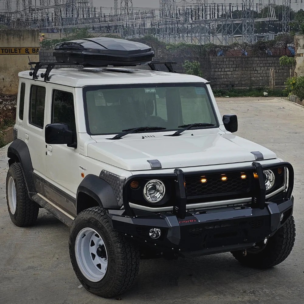Prad 4x4 Front Bumper XPD for Maruti Suzuki Jimny - Gray