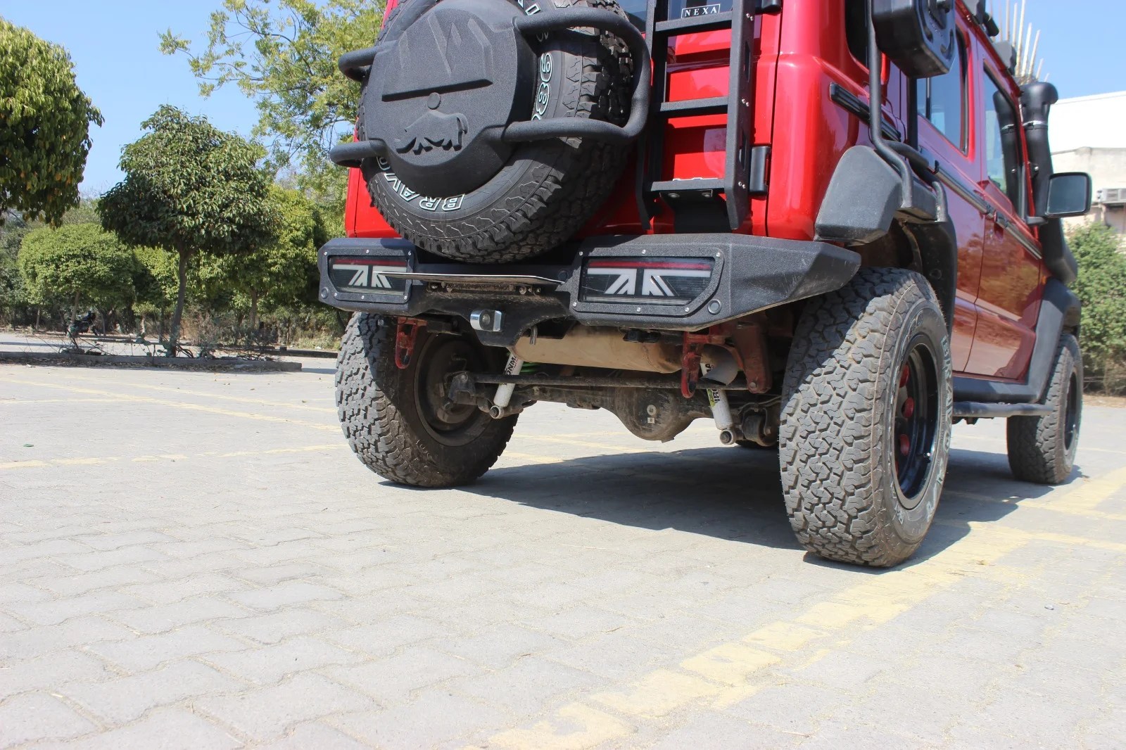 Suzuki Jimny - New Rear Bumper - Model RJ