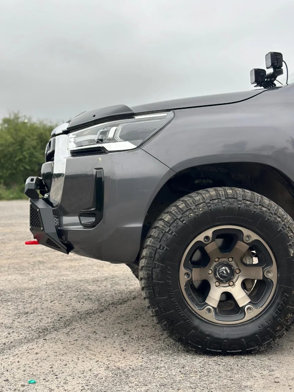ProMan Heavy-Duty Front Sport Bumper Toyota Hilux