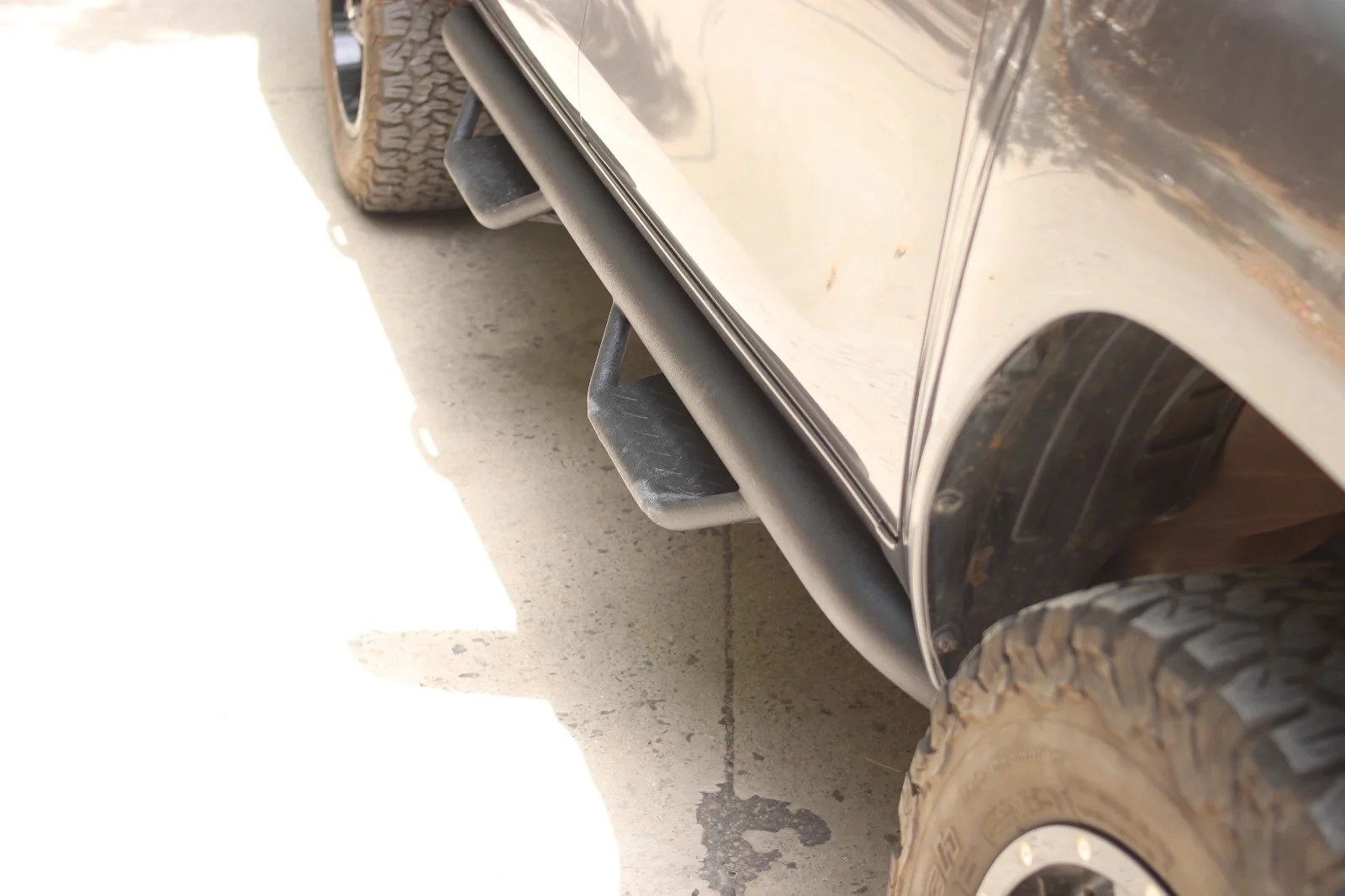 Hilux Rock Slider Model - U (Mild Steel)
