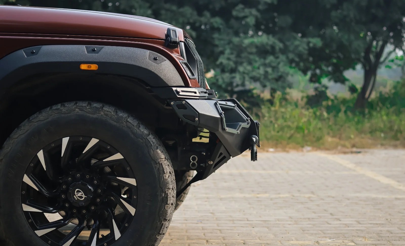 Thar Metal Offroad Bumper – Model MX