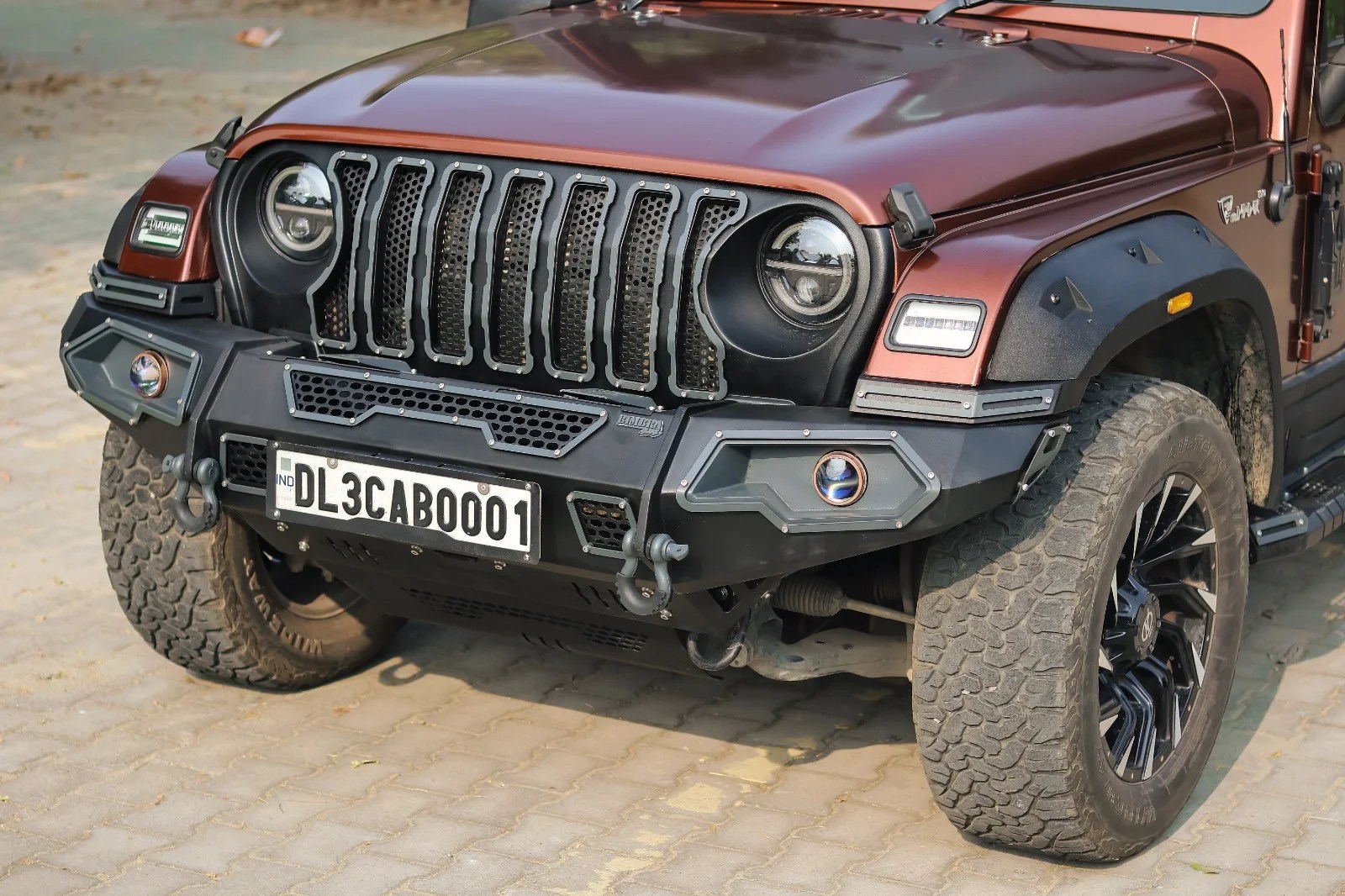 Thar Metal Offroad Bumper – Model MX