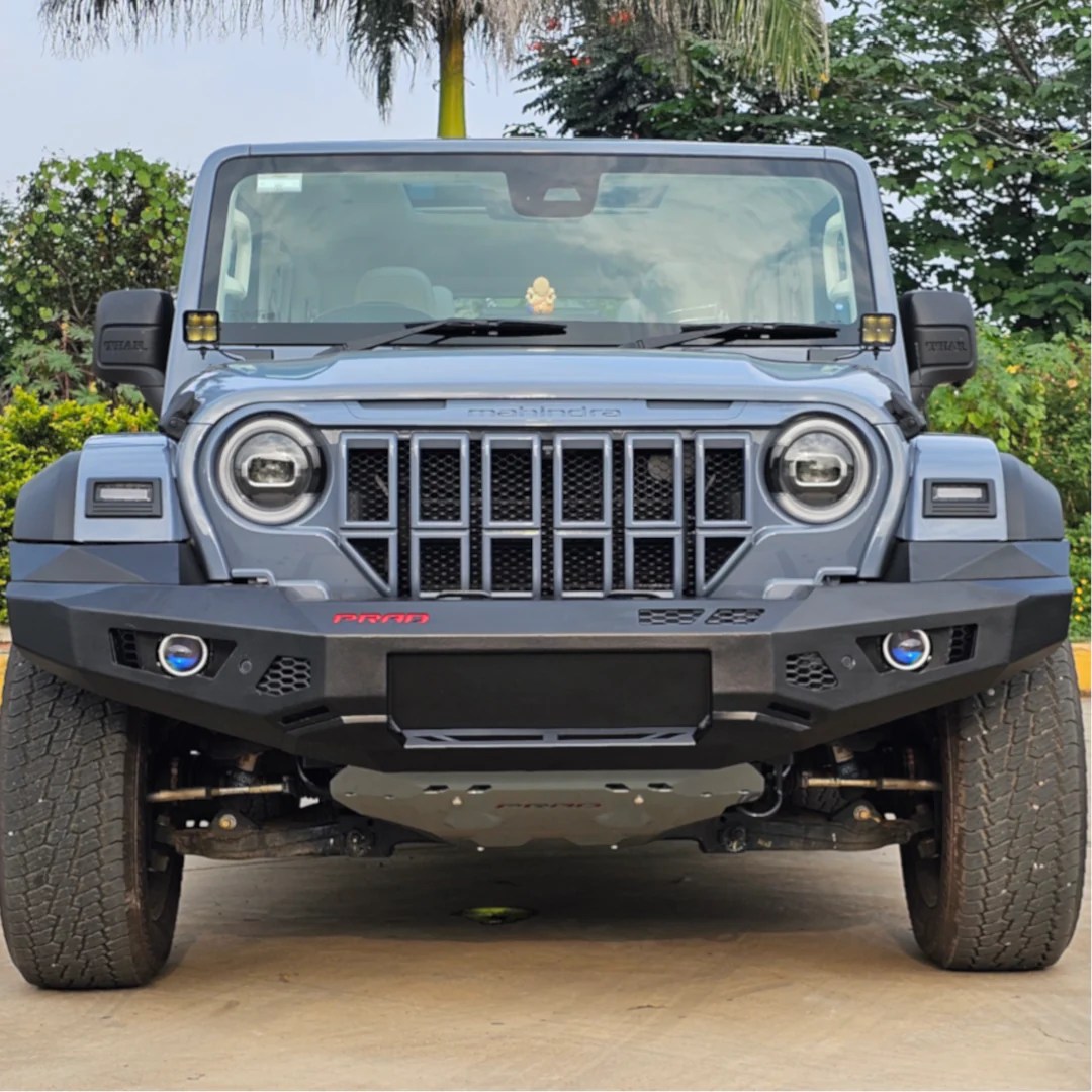 Front Regular Metal Bumper – Mahindra Thar Roxx
