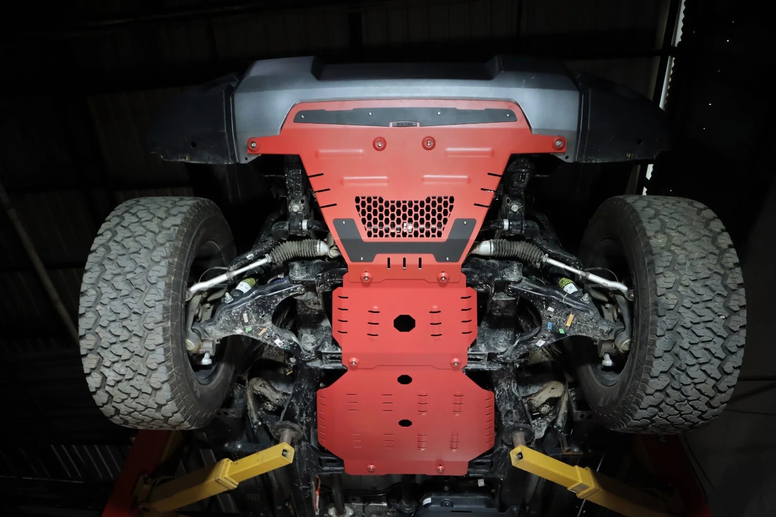 Thar Roxx Bimbra Underbody Protection - Red