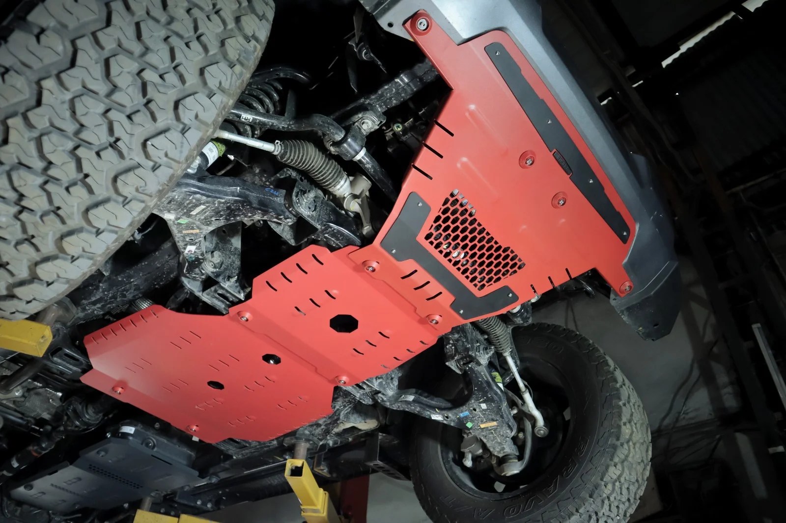 Thar Roxx Bimbra Underbody Protection - Red