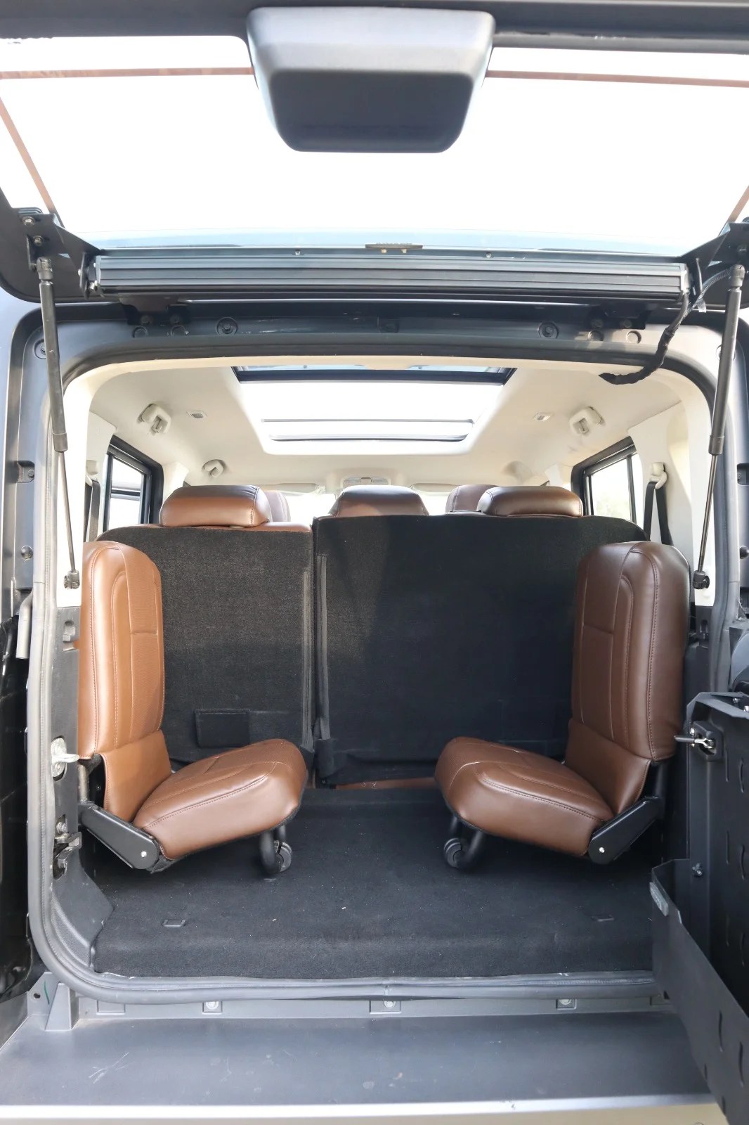 Thar Roxx Bimbra Parallel Seats | Foldable Rear