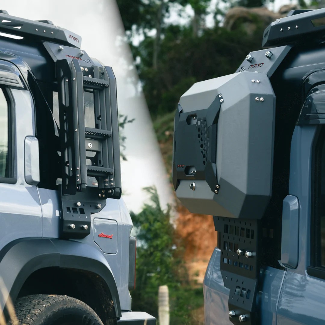 Utility Box and Ladder – Mahindra Thar Roxx