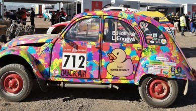Duckar, el auto más pintoresco del Dakar Classic