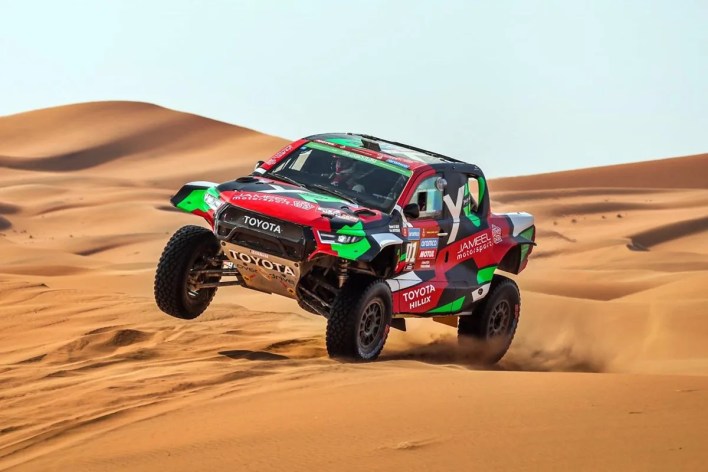 Golpe de escena en el Dakar: Abandonó Yazeed Al Rajhi