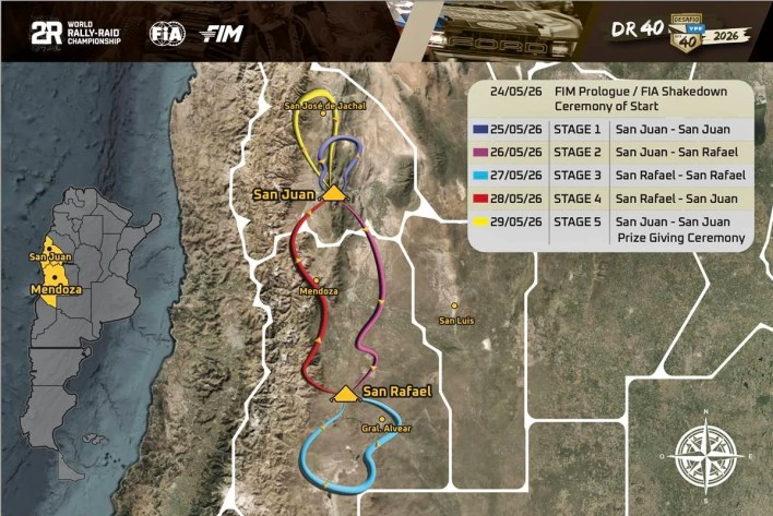 cuando es el desafío ruta 40