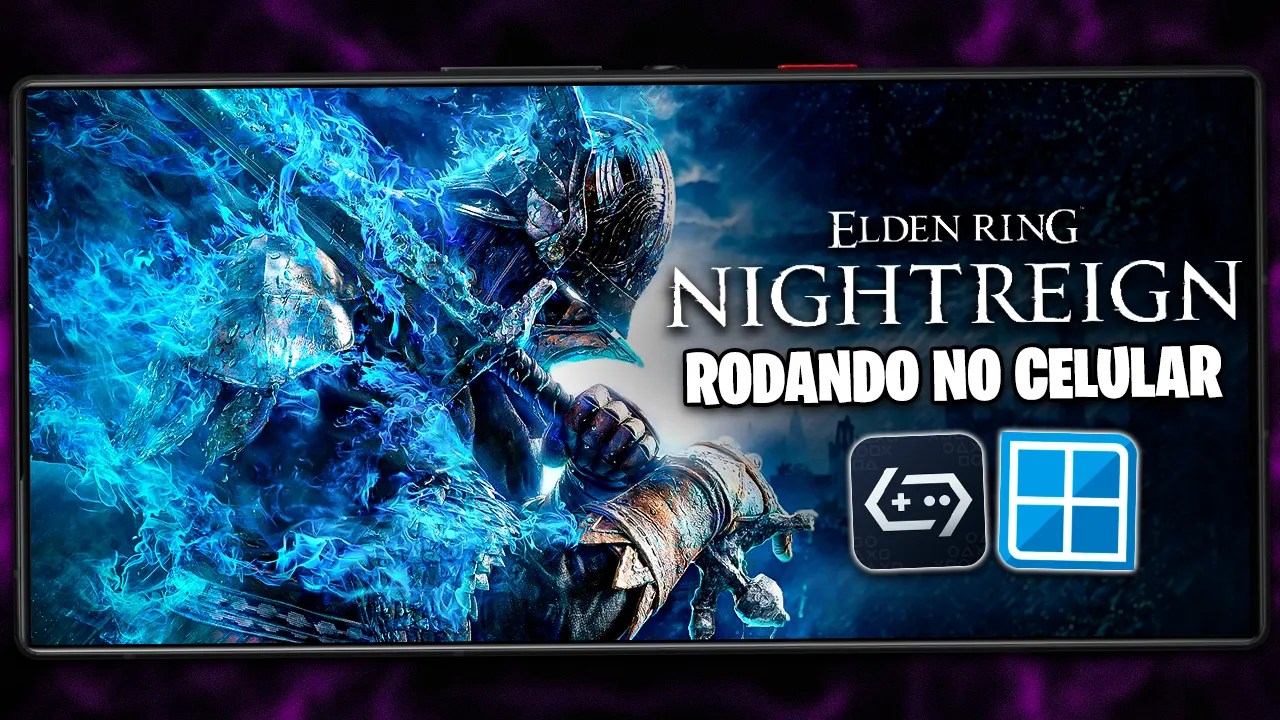 ELDEN RING NIGHTREIGN JÁ TÁ RODANDO NO CELULAR! | Winlator & Gamehub Gamefusion