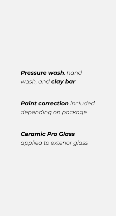 Ceramic Pro Sport package application at Auto Salon Pro