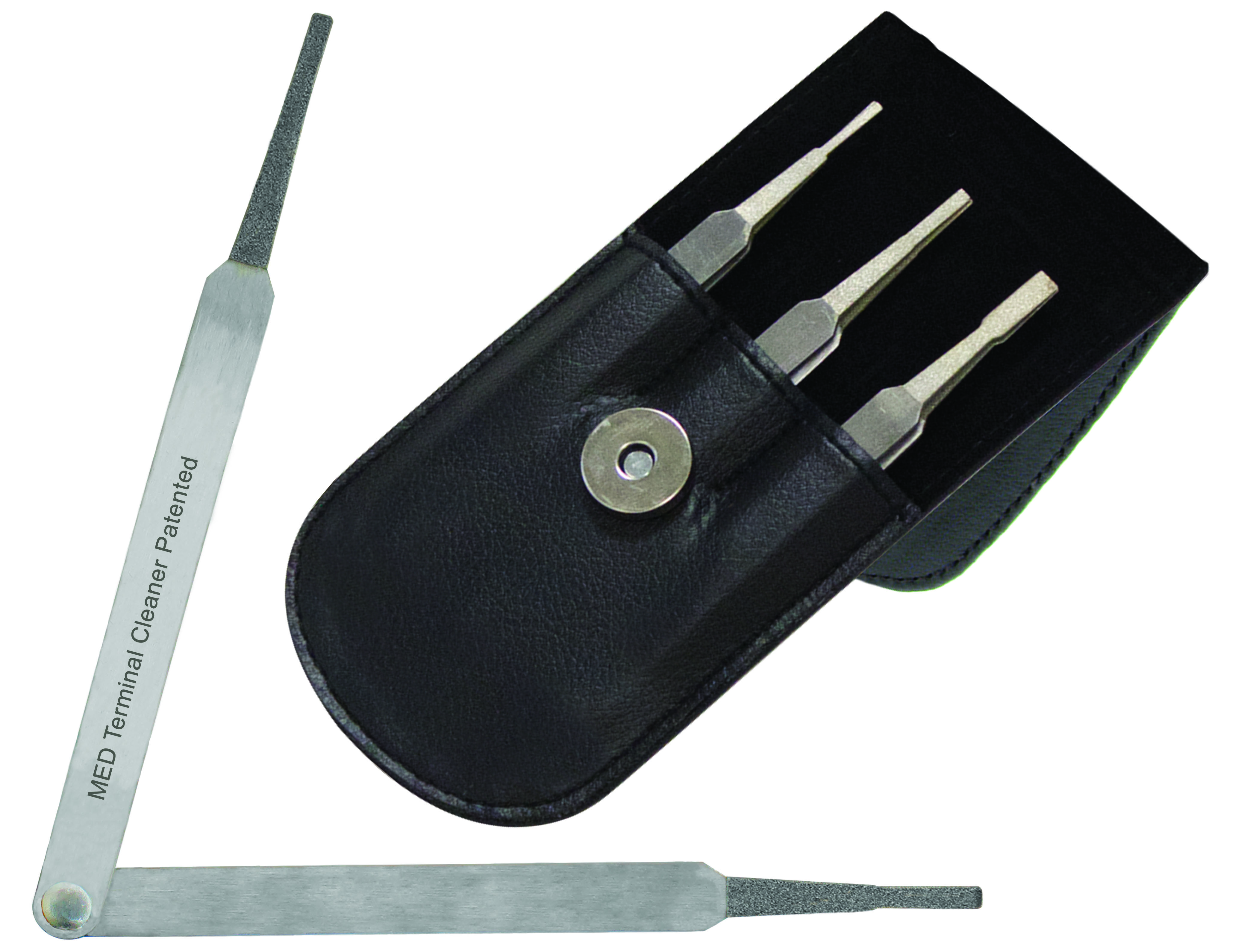Terminal Cleaner Set 3pc - Diamond Grip Terminal Cleaner Set 3pc - Diamond Grip