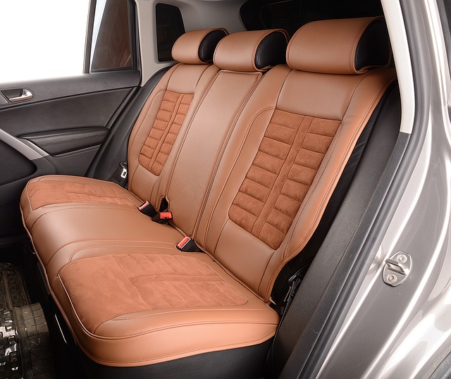 Rear Passenger Seat of SUV
