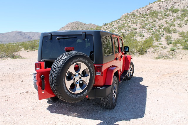 Jeep Wrangler Spare Wheel
