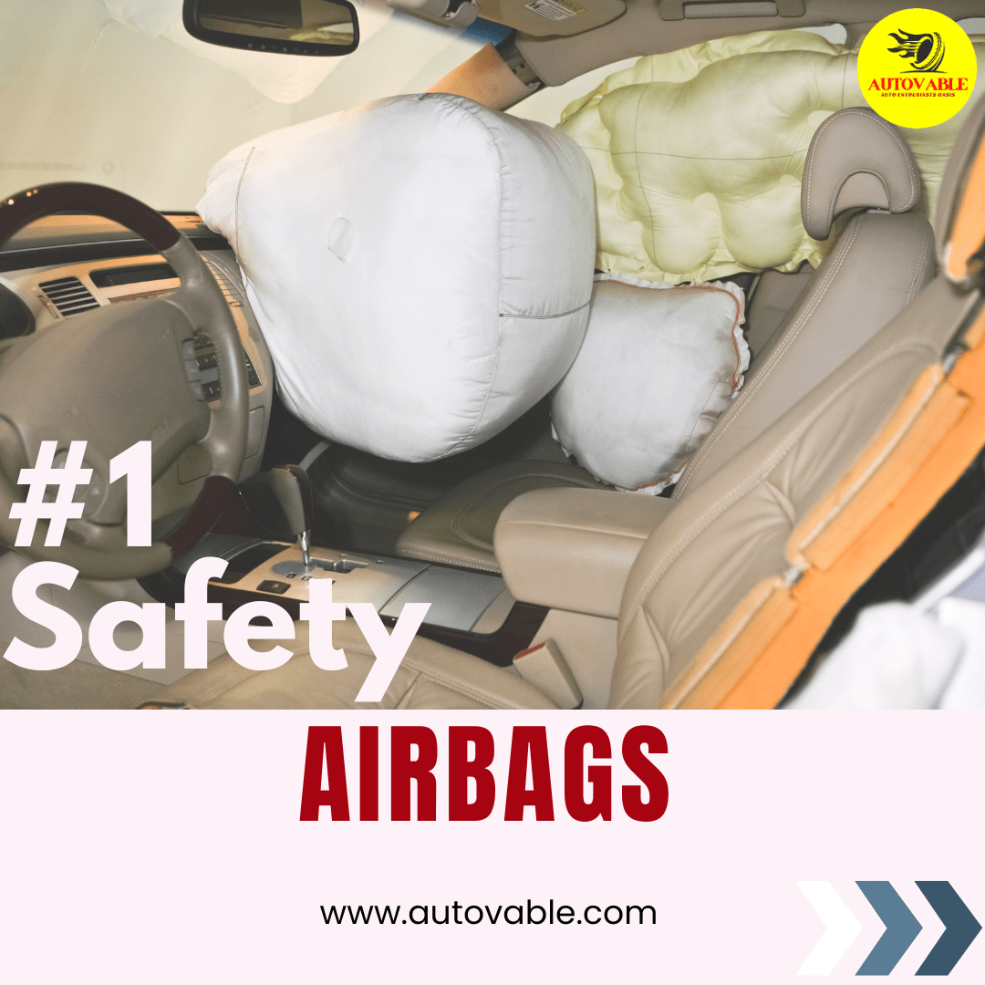 Car front and side airbags
