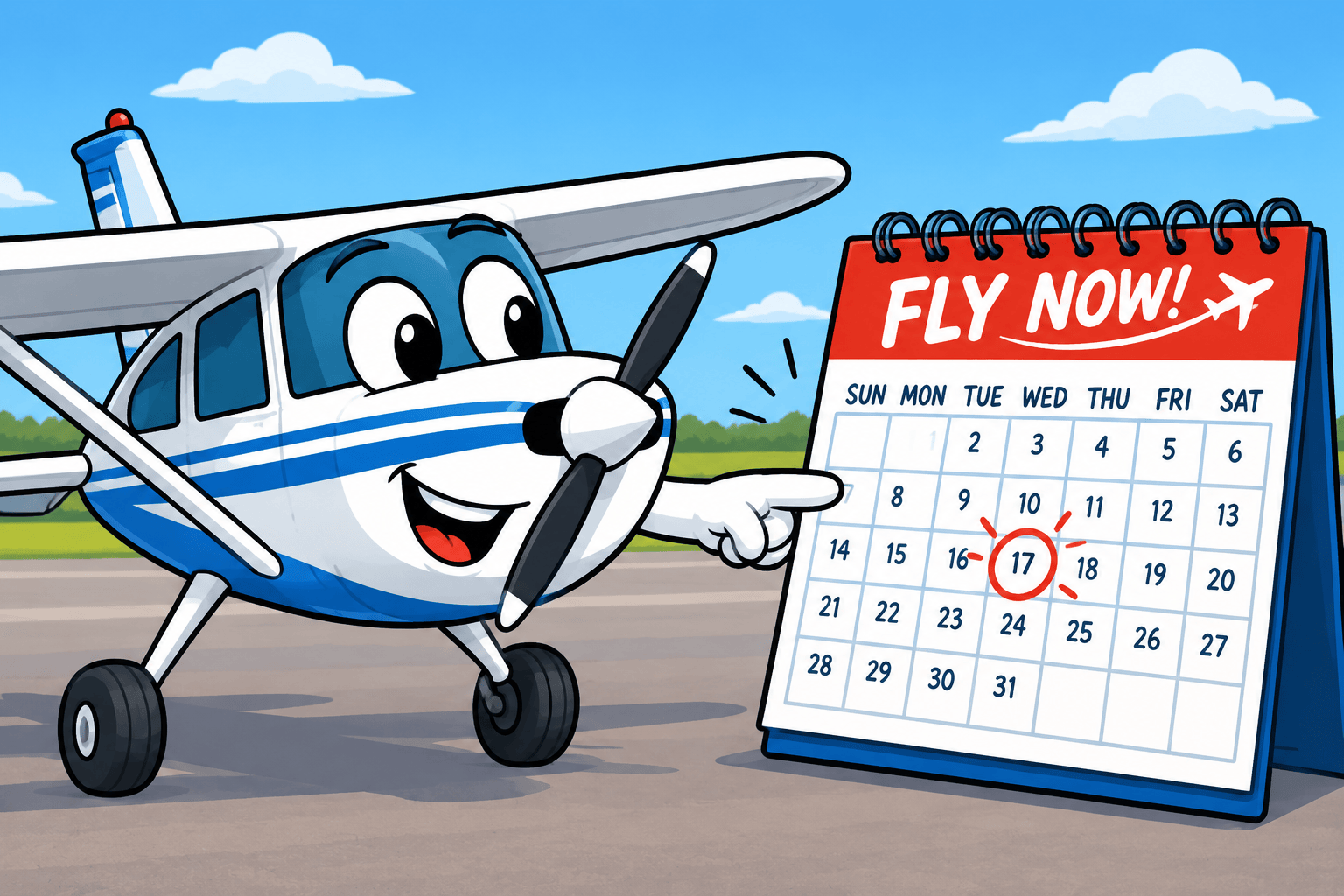 Link to the Fly-in & Events page