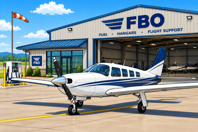 Link to a map with aviation service business locations marked