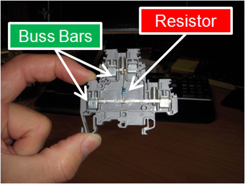 Current Loops Scaling Resistors And Tubular Screw Clamp