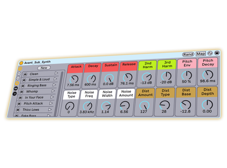 Mmz Tools Ableton Racks Pack - Professional Minimal Texture - 8K