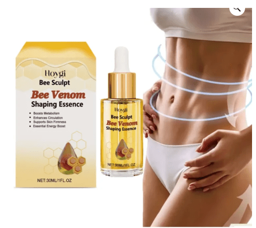 Bee Venom Shaping Oil – Firming, Lifting & Anti-Cellulite Massage Oil for Slimming and Toning Body Skin