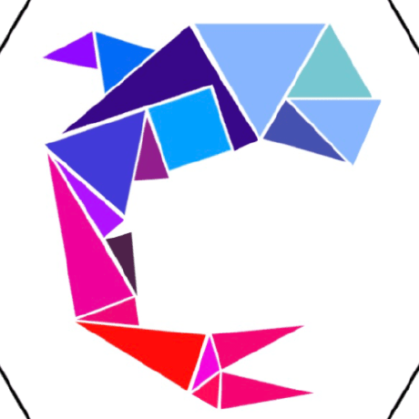 Orcaverse Github - Artistic Geometric Texture - 4K