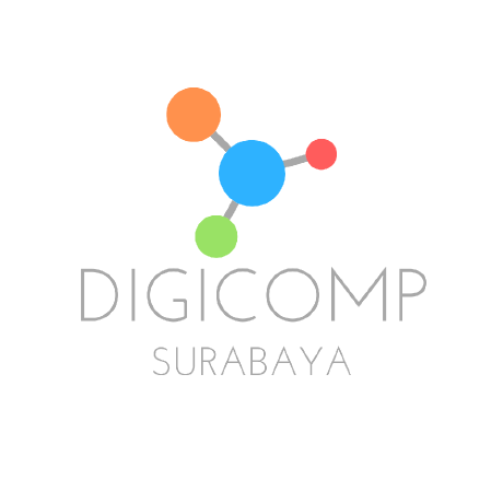 Digicomp Surabaya Instagram Linktree - Gorgeous Light Background - Mobile
