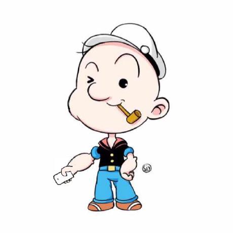 St Popeye110 Popeye Github - Modern Abstract Picture - Retina