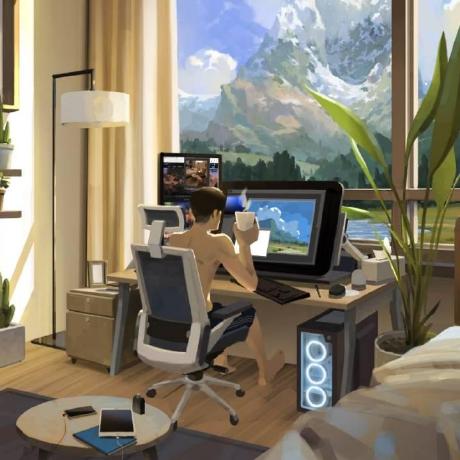 20210860028 Wangjie Github - Download Modern Mountain Art | 8K