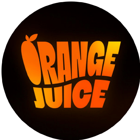 Orange Orange Juice Github - Modern Geometric Picture - High Resolution