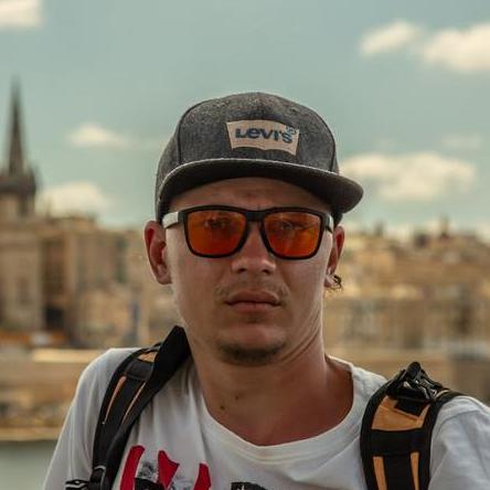 El Tique Github - Elegant Gradient Background - Mobile