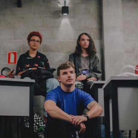 Github Portarriaux Rocket Sect - Artistic Gradient Art - 4K