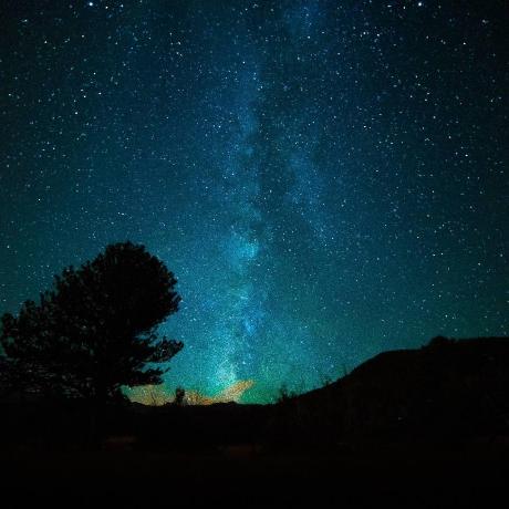 Night Sky To Github - Mobile Dark Pictures for Desktop