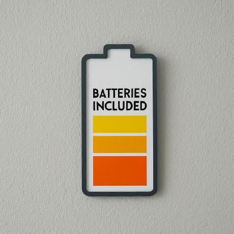 We Have Batteries Github - Abstract Art Collection - Desktop Quality