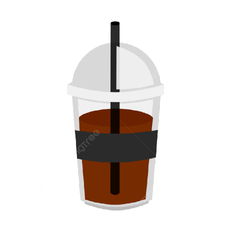 Iced Americano Github - Minimal Illustration Collection - Desktop Quality