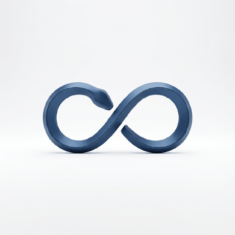 Ouroboros Github - Light Illustration Collection - Desktop Quality