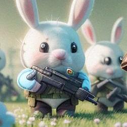 White Rabbitt Github - Download Classic Gradient Illustration | Desktop