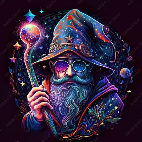 Whitehusky Carlen White Github - Modern Space Illustration - Mobile