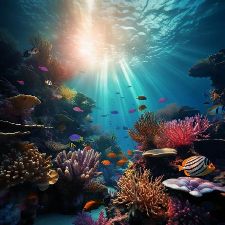 Projet Fonds Marins Github - Vintage Art Collection - Retina Quality