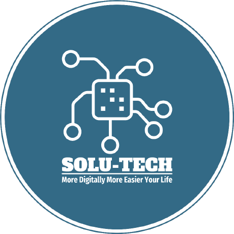 Solutech Code Solu Tech Github - Classic Gradient Art - High Resolution