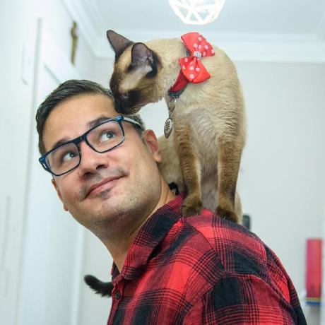 Evandro Moura Github - Gorgeous Dark Pattern - Desktop