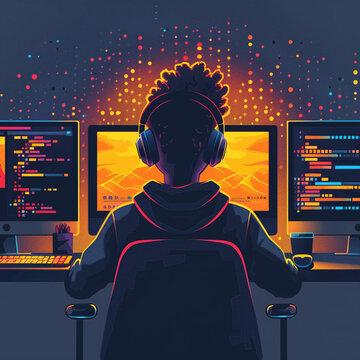 Natnaeldemelash Natnael Github - Classic Dark Art - Mobile