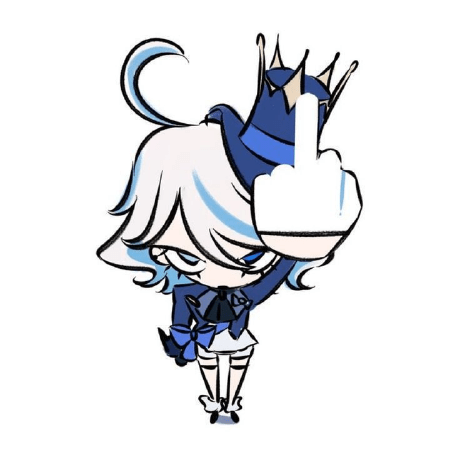 Furina Github - Creative Gradient Pattern - HD