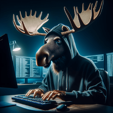 Moose Man Github - Elegant Mountain Texture - Ultra HD